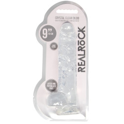 Real Rock Crystal Gode Crystal Clear 19 x 4.5cm Transparent